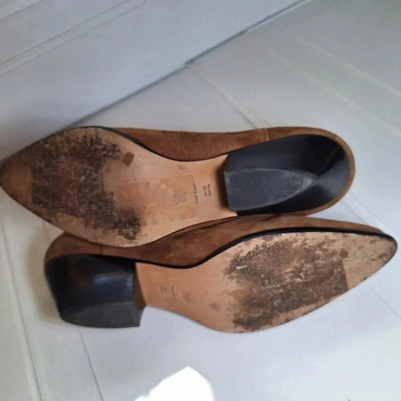 Diane Von Furstenburg Women's NADIE Brown Suede Chelsea Boots Size 9 - Picture 14 of 15